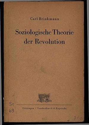 Image du vendeur pour Soziologische Theorie der Revolution. mis en vente par Antiquariat Bookfarm