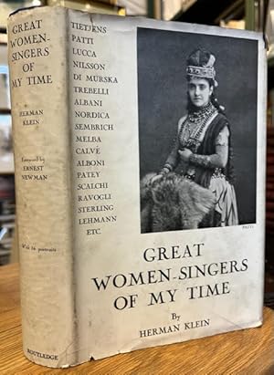 Bild des Verkufers fr Great Women-Singers of My Time zum Verkauf von Foster Books - Stephen Foster - ABA, ILAB, & PBFA