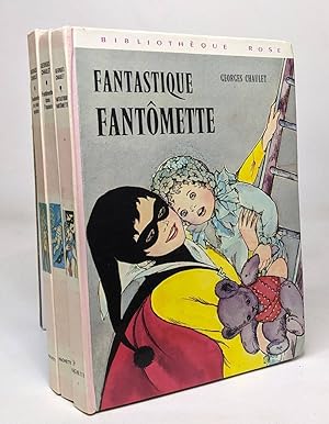 Immagine del venditore per Lot de 3 romans "Fantmette": Fantastique fantomette / Fantmette dans l'espace / Fantmette en plein mystre venduto da crealivres