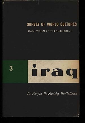 Imagen del vendedor de Survey of World Cultures. IRAQ its people its society its culture a la venta por Antiquariat Bookfarm