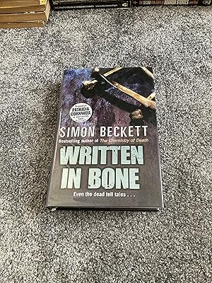 Seller image for WRITTEN IN BONE: UK FIRST EDITION HARDCOVER for sale by Books for Collectors