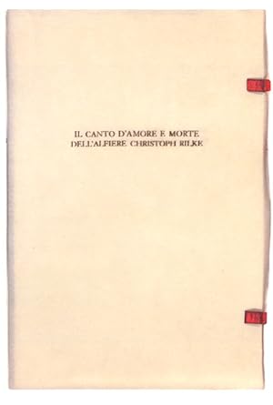 Bild des Verkufers fr Il canto d'amore e morte dell'alfiere Christoph Rilke. zum Verkauf von Libreria Piani