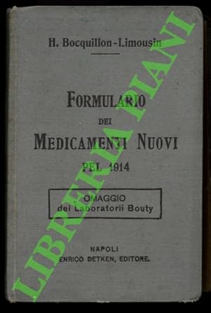 Formulario dei medicamenti nuovi pel 1914.