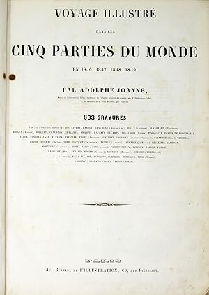 Voyage illustré dans les cinq parties du monde en 1846, 1847, 1848, 1849.