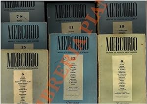 Mercurio. Mensile di politica, lettere, arte, scienze. Diretto da Alba de C?®spedes. 1945.