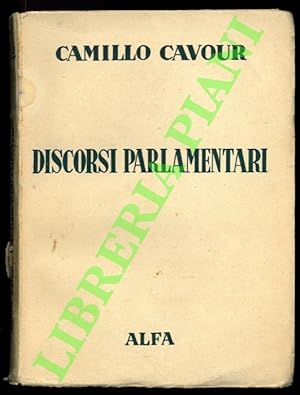 Bild des Verkufers fr Discorsi parlamentari. zum Verkauf von Libreria Piani