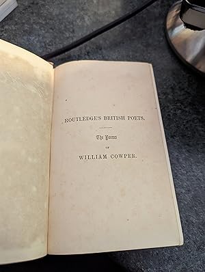 Imagen del vendedor de The Poetical Works Of William Cowper a la venta por SGOIS