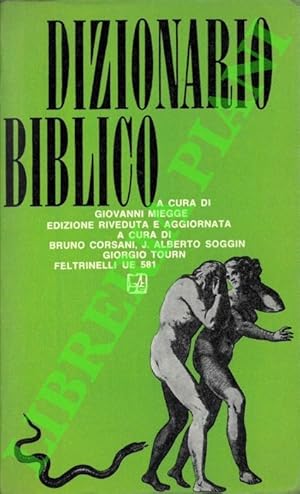 Dizionario biblico.