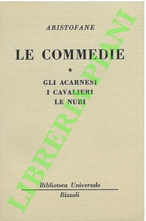 Bild des Verkufers fr Le Commedie. Vol. I: Gli Arcanesi - I cavalieri - Le nubi; vol. II: I calabroni - La pace - Gli uccelli; vol. III: Lisistrata - Le Tesmoforiazuse - Le rane; vol. IV: Le donne a parlamento - Pluto. zum Verkauf von Libreria Piani