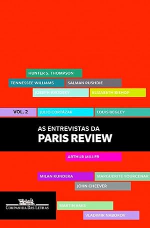 Bild des Verkufers fr Entrevistas da Paris Review: Vol. 2 zum Verkauf von Livraria Ing