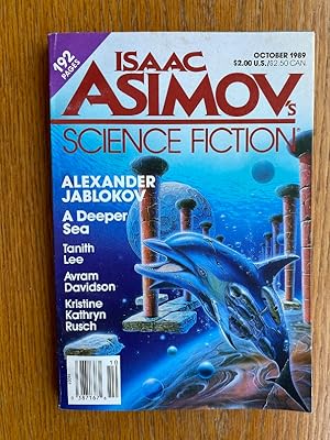 Image du vendeur pour Isaac Asimov's Science Fiction October 1989 mis en vente par Scene of the Crime, ABAC, IOBA