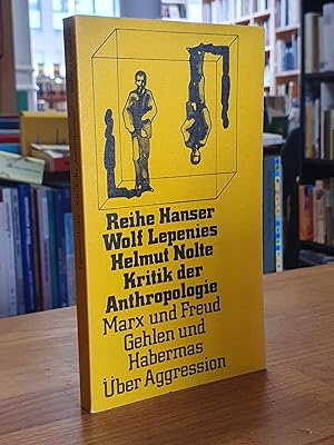 Immagine del venditore per Kritik der Anthropologie - Marx und Freud, Gehlen und Habermas ber Aggression, venduto da Antiquariat Orban & Streu GbR