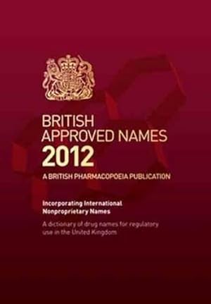 Image du vendeur pour British approved names 2012 mis en vente par WeBuyBooks