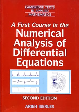Immagine del venditore per A first Course in the Numerical Analysis of Differential Equations venduto da Sylvain Par