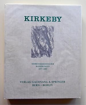 Bild des Verkufers fr Per Kirkeby. Werkverzeichnis der Radierungen 1977 - 1983. zum Verkauf von Versandantiquariat Wolfgang Petry