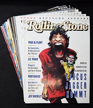 Bild des Verkufers fr Rolling Stone. Deutsche Ausgabe. Nr. 11 u. 12, November u. Dezember 1994. - Nr. 1 - 12, Januar-Dezember 1995. zum Verkauf von Antiquariat Haufe & Lutz