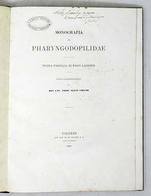 Monografia dei pharyngodopilidae, nuova famiglia di pesci labroidi.