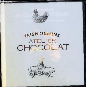 Image du vendeur pour Coffret Atelier chocolat - 1 livre de 40 recettes + les 3 ustensiles du chocolatier + 1 moule spcial tablette de chocolat + 1 moule  petits sujets. mis en vente par Le-Livre
