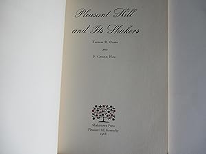 Seller image for Pleasant Hill and Its Shakers for sale by Leilani's Books