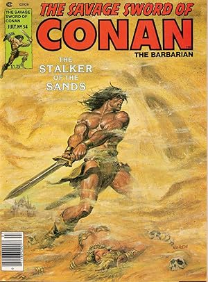 Image du vendeur pour Savage Sword of Conan No. 54 mis en vente par Kenneth Mallory Bookseller ABAA