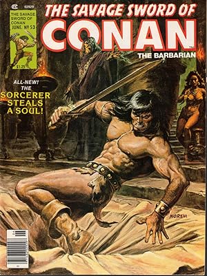 Image du vendeur pour Savage Sword of Conan No. 53 mis en vente par Kenneth Mallory Bookseller ABAA