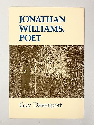 Jonathan Williams, Poet
