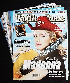 Rolling Stone. Deutsche Ausgabe. Nr. 1 - 12, Januar-Dezember 2000.