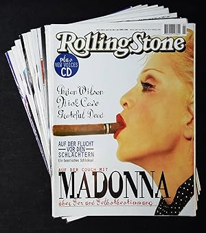 Bild des Verkufers fr Rolling Stone. Deutsche Ausgabe. Nr. 1 - 12, Januar-Dezember 1996. zum Verkauf von Antiquariat Haufe & Lutz
