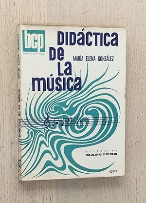 DIDÁCTICA DE LA MÚSICA