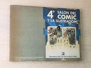 4º SALON DEL COMIC Y LA ILUSTRACION, barcelona 1984 (Catálogo de la exposición)