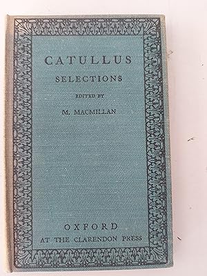 SELECTIONS FROM CATULLUS
