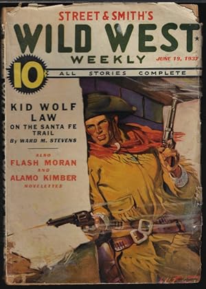 Imagen del vendedor de WILD WEST Weekly: June 19, 1937 a la venta por Books from the Crypt