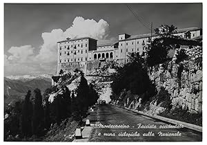 MONTECASSINO - FACCIATA OCIDENTALE [cartolina nuova 1960 ca. ]: