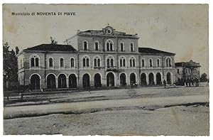 Municipio di NOVENTA DI PIAVE [cartolina viaggiata del 1935]: