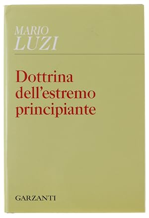 Immagine del venditore per DOTTRINA DELL'ESTREMO PRINCIPIANTE.: venduto da Bergoglio Libri d'Epoca