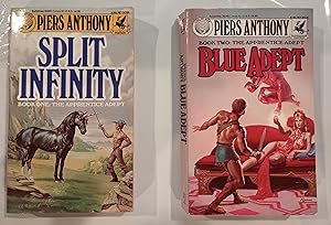 The Apprentice Adept (Two book Matching set: Split Infinity & Blue Adept)