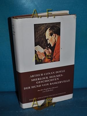 Imagen del vendedor de Sherlock-Holmes-Geschichten. Aus d. Engl. von Trude Fein. Ausw. u. Nachw. von Andreas Fischer / Manesse-Bibliothek der Weltliteratur a la venta por Antiquarische Fundgrube e.U.