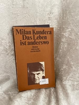 Seller image for Das Leben ist anderswo. Roman. Roman for sale by Antiquariat Jochen Mohr -Books and Mohr-