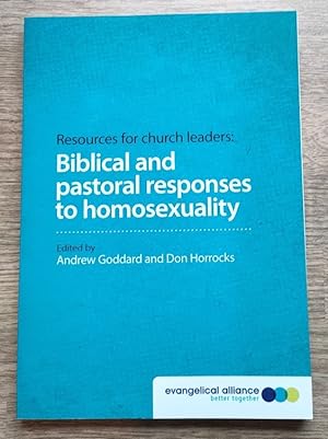 Immagine del venditore per Biblical and Pastoral Responses to Homosexuality (Resources for Church Leaders) venduto da Peter & Rachel Reynolds