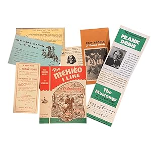 Collection of 7 Printed Advertisements and Order Cards from Dudley Dobie's Bookshop