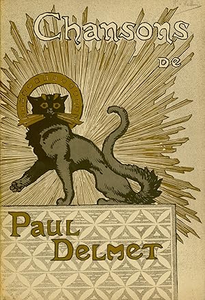 CHANSONS DE PAUL DELMET (15). Lithographies de Adolphe WILLETTE. Poésies de MM G.Auriol, L.Duroch...