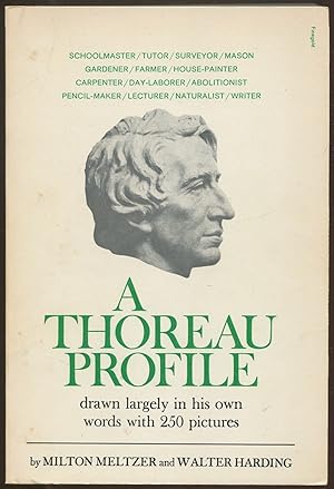 Imagen del vendedor de A Thoreau Profile a la venta por Between the Covers-Rare Books, Inc. ABAA