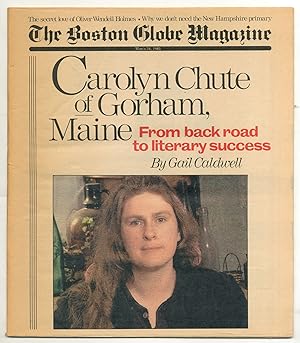 Seller image for Carolyn Chute of Gorham, Maine: From Back Road to Literary Success [in] The Boston Globe Magazine - March 24, 19845 for sale by Between the Covers-Rare Books, Inc. ABAA