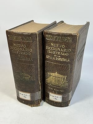 Nuevo Diccionario Ilustrado de la Lengua Espanola. Vol. 1 + 2. (= Enciclopedia Sopena).