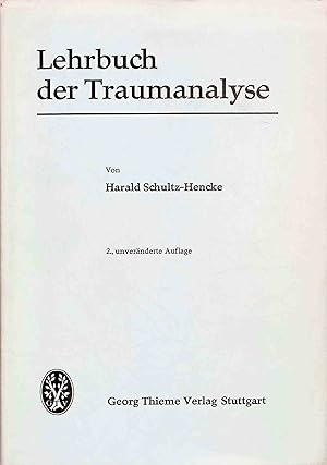 Imagen del vendedor de Lehrbuch der Traumanalyse. a la venta por books4less (Versandantiquariat Petra Gros GmbH & Co. KG)