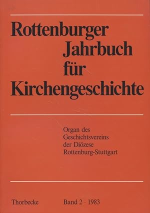 Bild des Verkufers fr Rottenburger Jahrbuch fr Kirchengeschichte, Bd. 2. zum Verkauf von Fundus-Online GbR Borkert Schwarz Zerfa