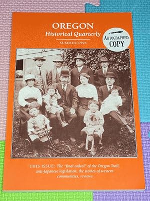 Oregon Historical Quarterly Summer 1996 Volume 97 Number 2