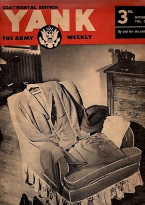 Yank - Continental Edition - The Army Weekly. 3 FR.; September 9, 194; Vol.2; No.7; By and for th...