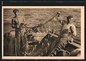 Carte postale Les Sables-d`Olonne, La Pêche à la Sardine