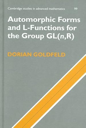 Imagen del vendedor de Automorphic Forms and L-functions for the Group Gl N, R a la venta por GreatBookPricesUK